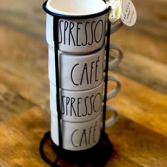 Rae Dunn Other - Rae Dunn Mini Stackable Mug Set